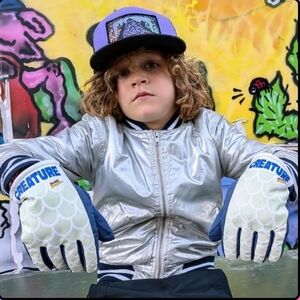 "Creature" Freezy Freakies Gloves, Kids Medium (Age 7-9), NWT